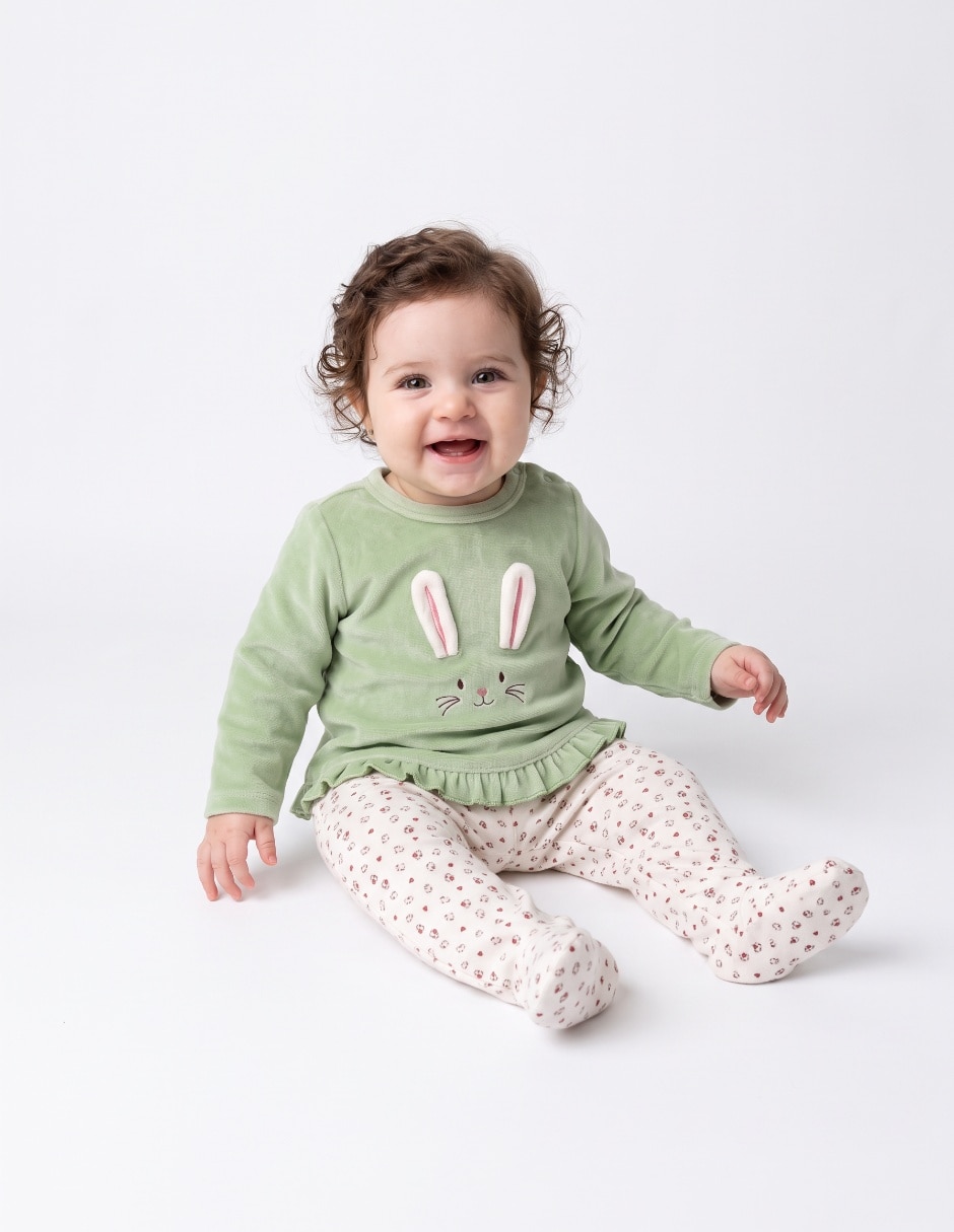 Conjunto casual para bebé niña Conjunto casual para bebé niña