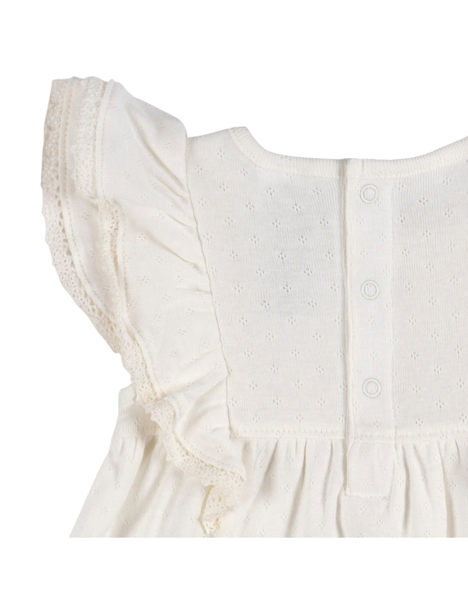 Vestido de algodón para bebé niña 2