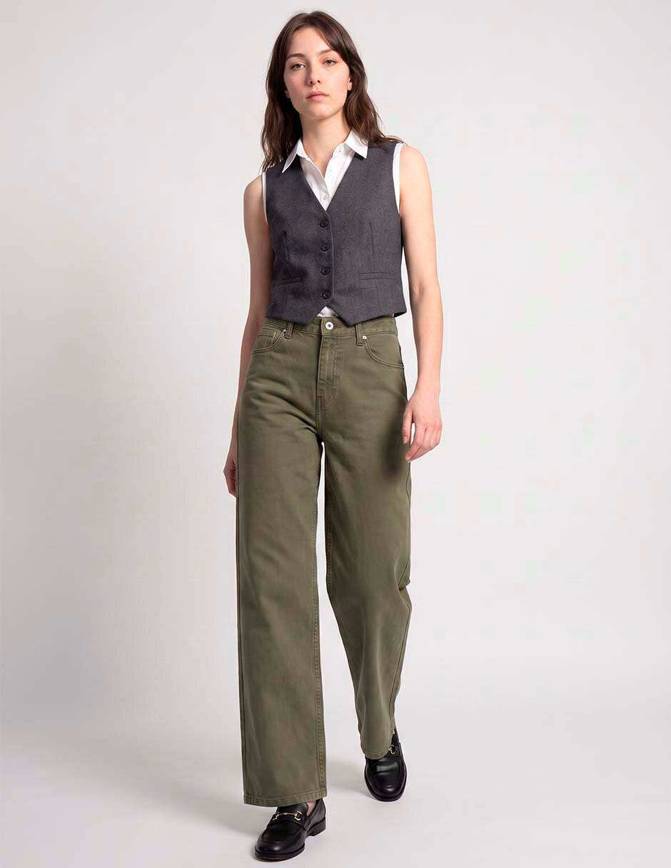 Pantalón wide leg para mujer 3