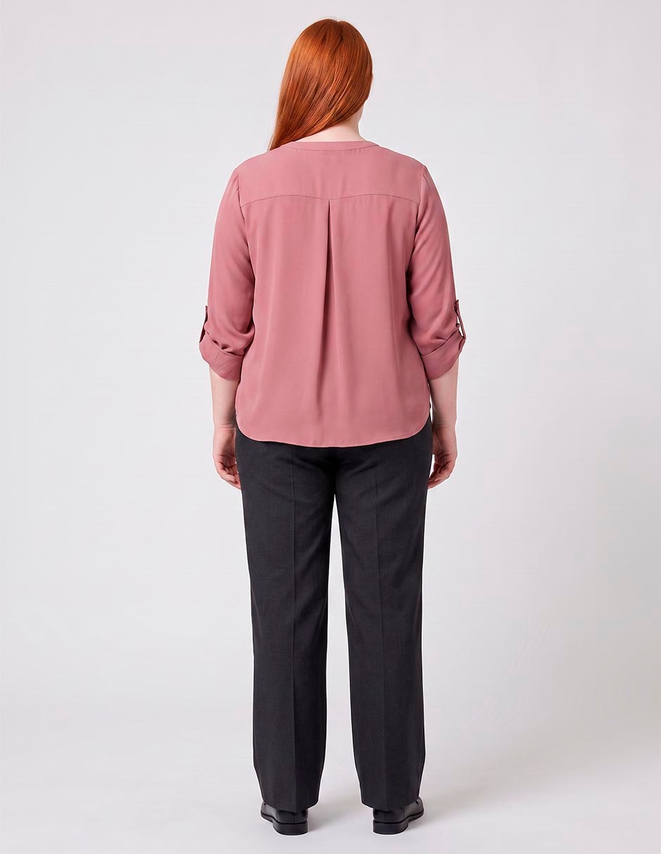 Blusa contempo manga larga para mujer 2