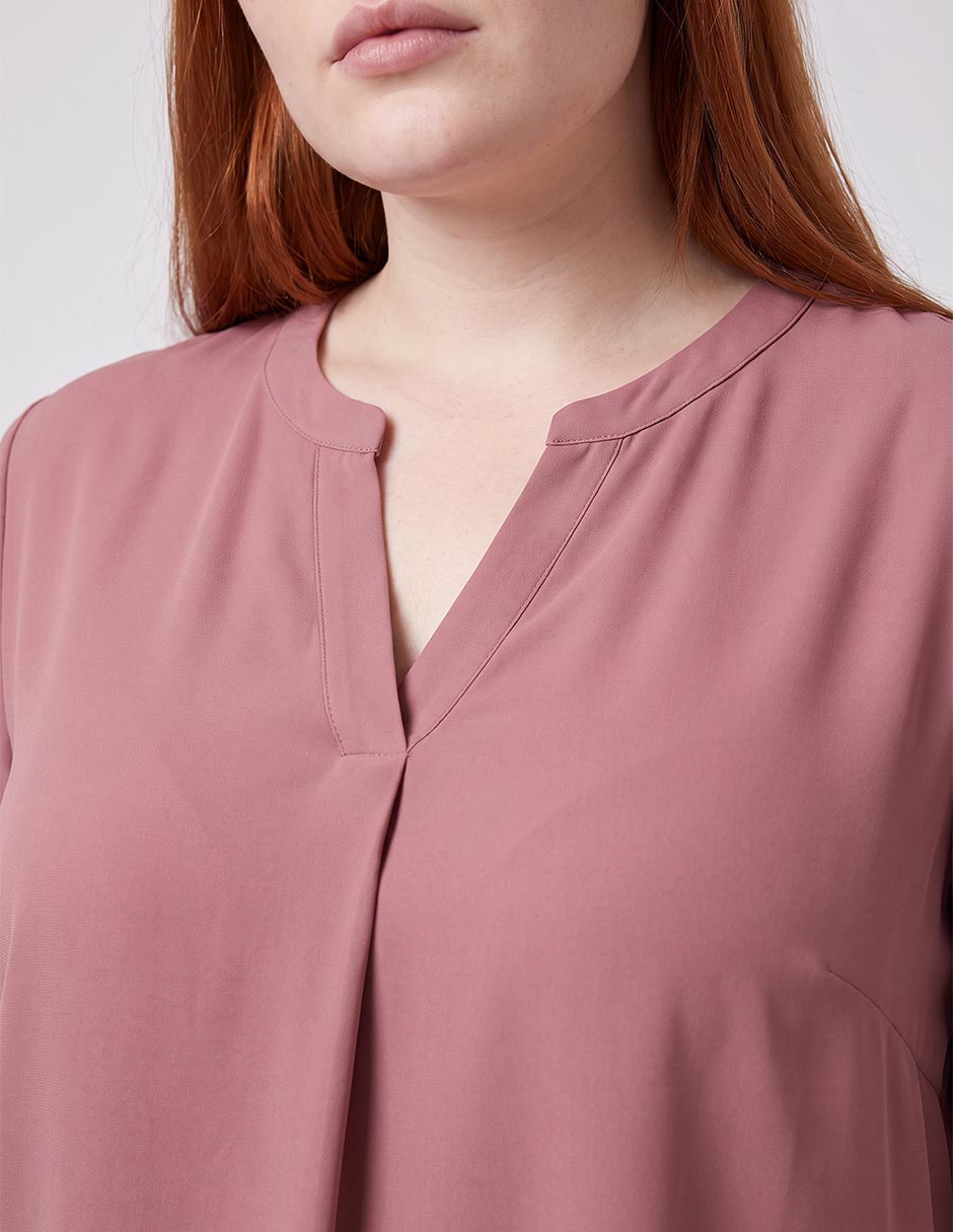 Blusa contempo manga larga para mujer 4