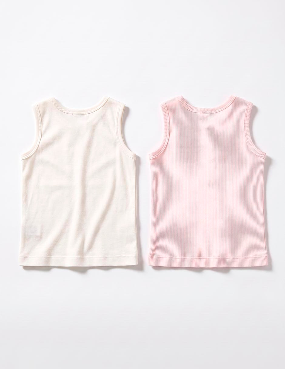 Set camiseta cuello redondo para niña 2