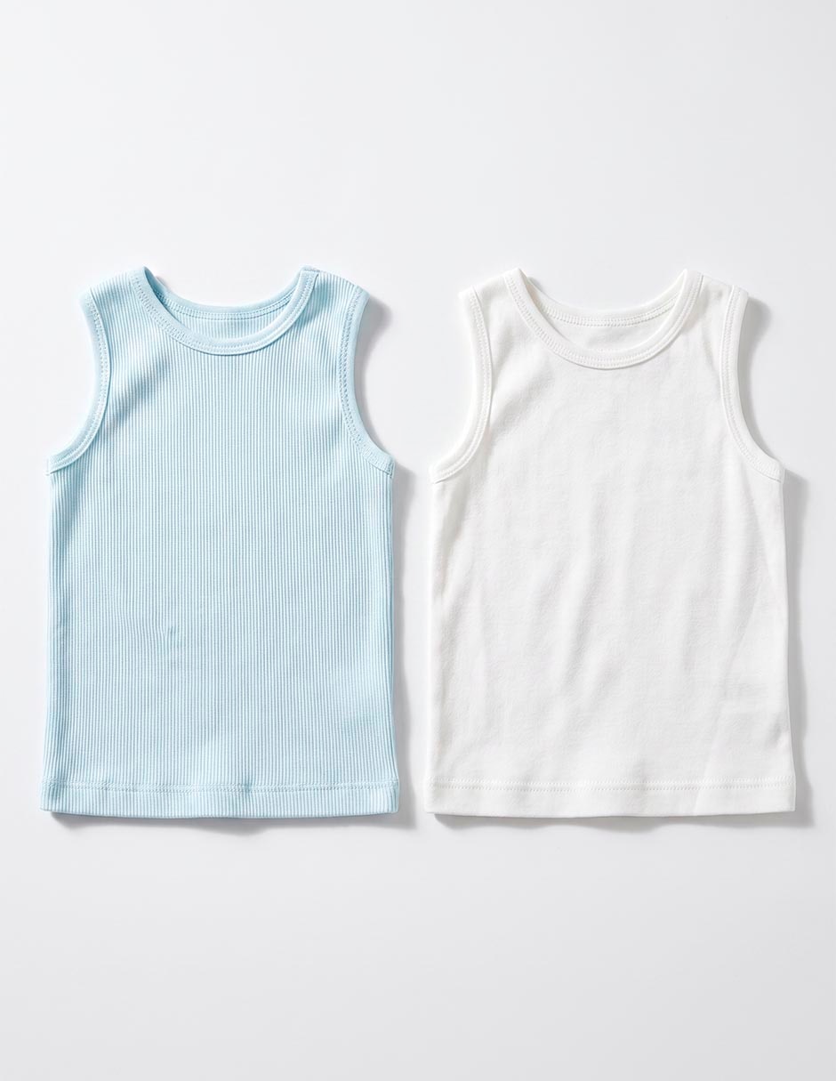 Set camiseta cuello redondo Weekend Baby para niño