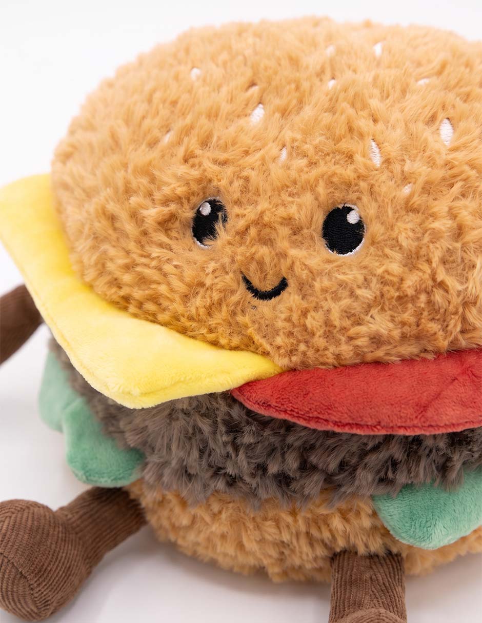 Peluche de hamburguesa de 15 cm 4