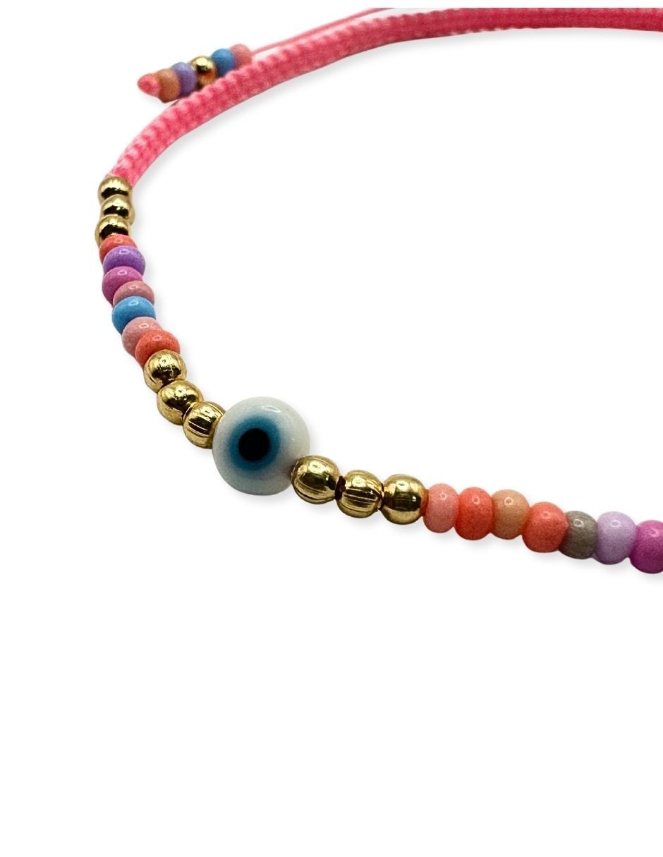Pulsera acabado baño de oro 14 k 2