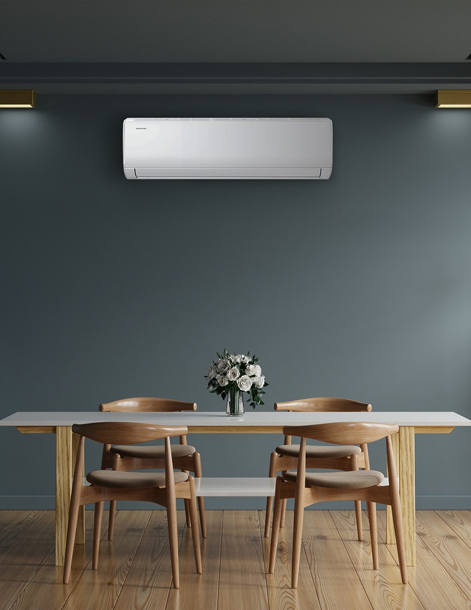 Aire acondicionado mini split inverter Samsung frío y calor 12000 BTU 220 V