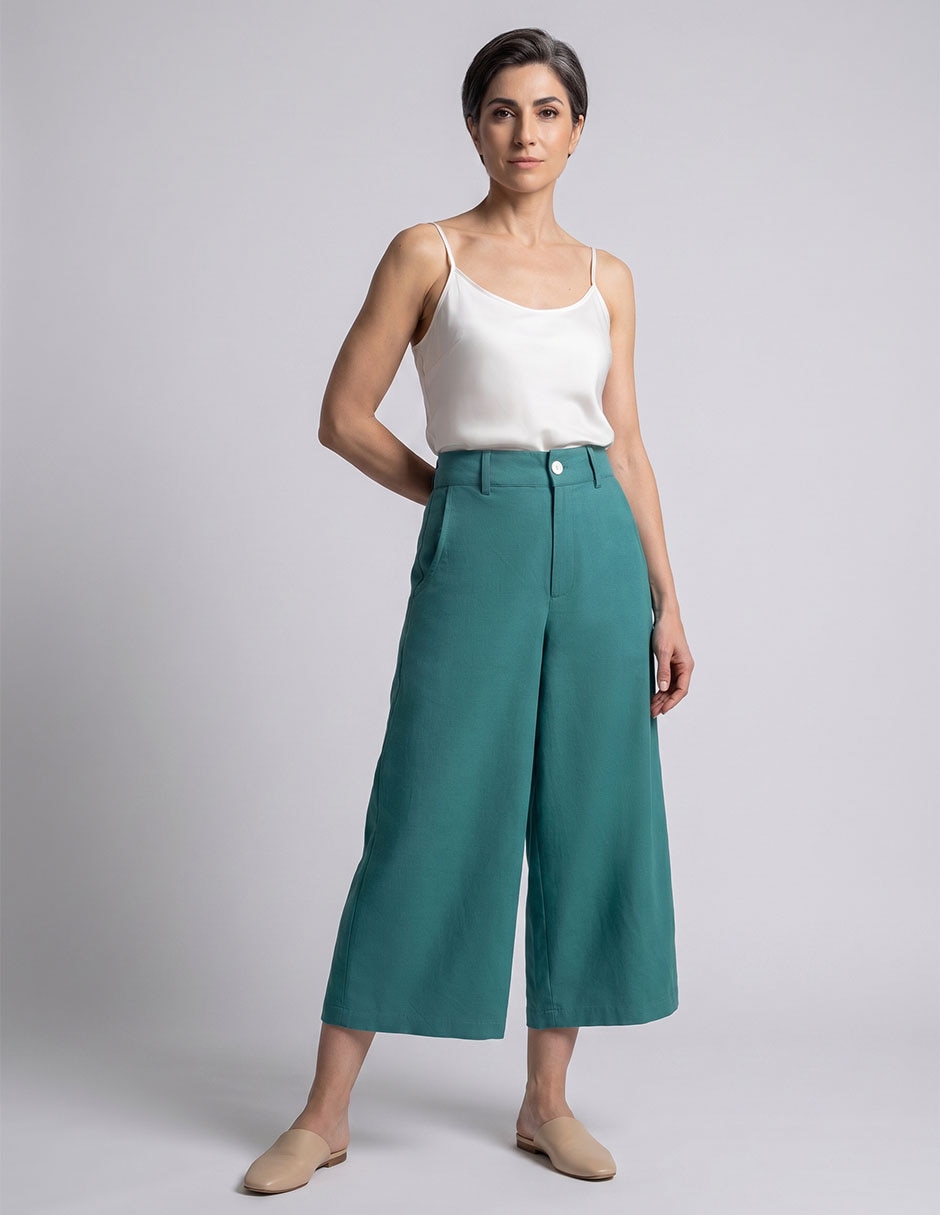 Pantalón amplio para mujer 2