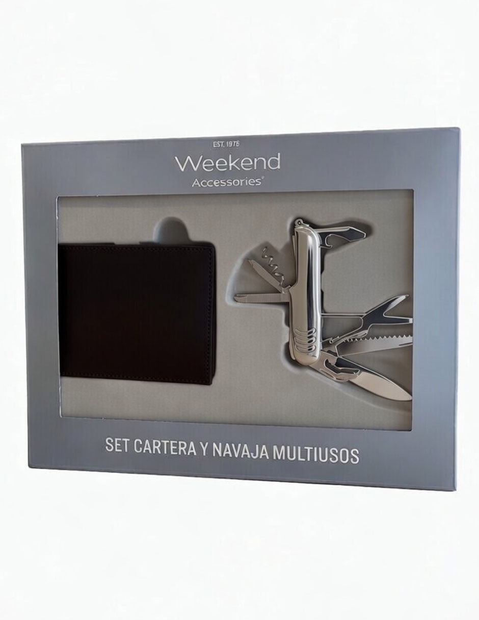 Set Cartera Para Hombre