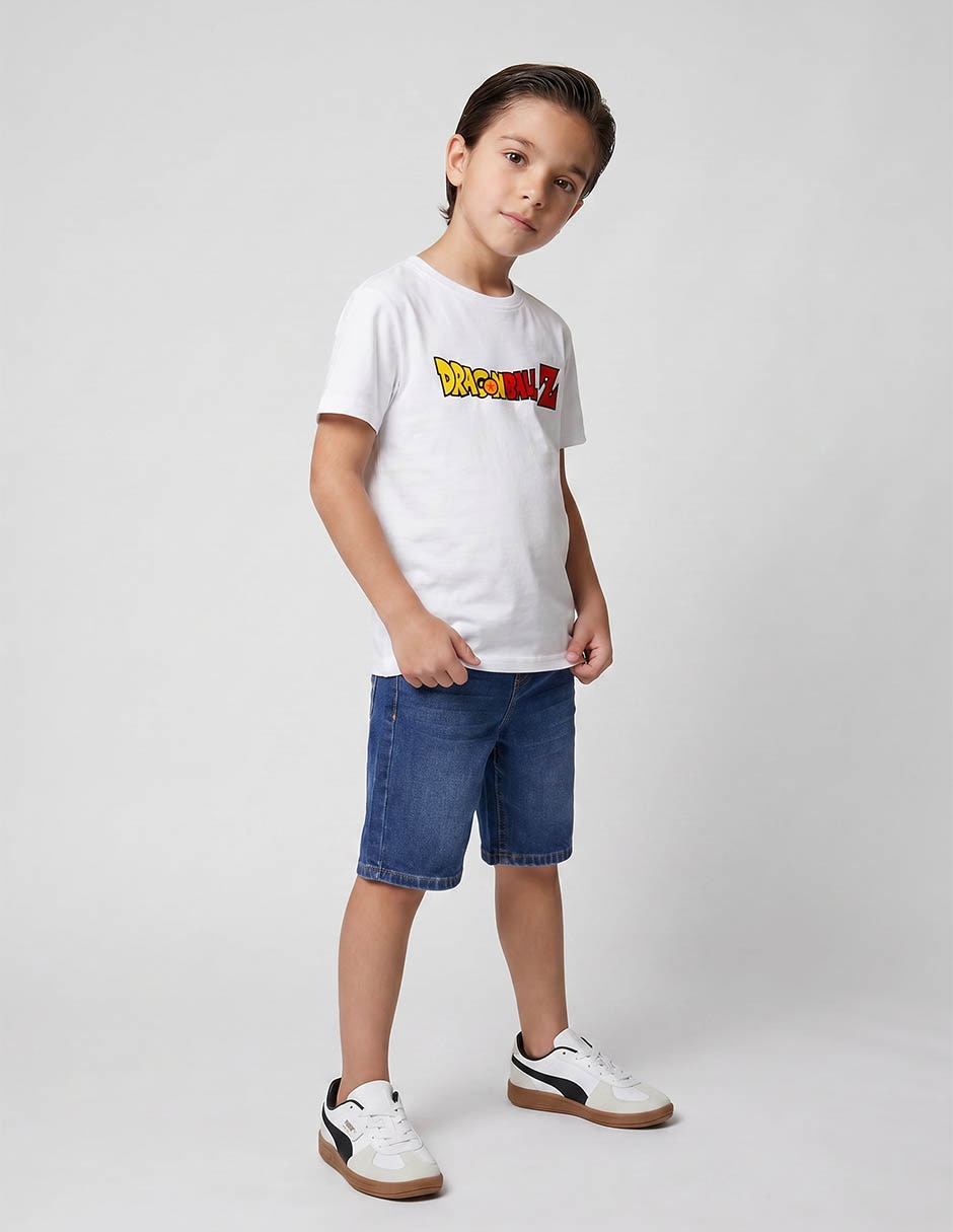 Playera Vegeta Moda2 manga corta para niño Playera Vegeta Moda2 manga corta para niño