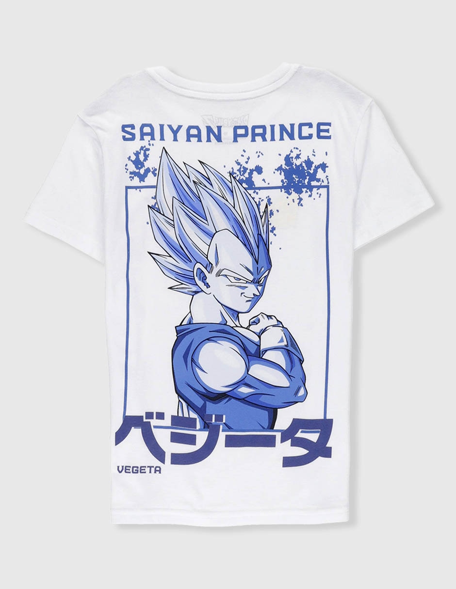 Playera Vegeta Moda2 manga corta para niño 4
