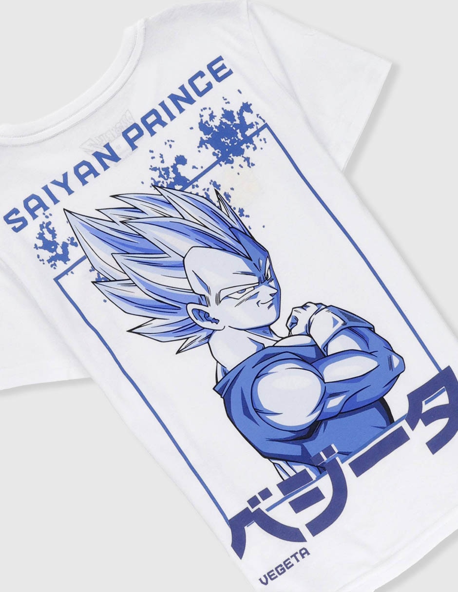 Playera Vegeta Moda2 manga corta para niño 2
