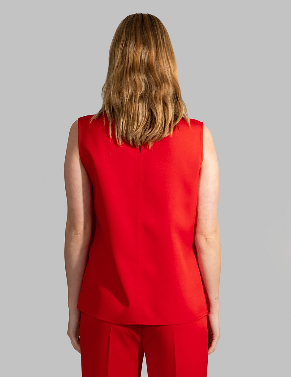 Blusa Bliss by Oh Pomp sin mangas para mujer 3