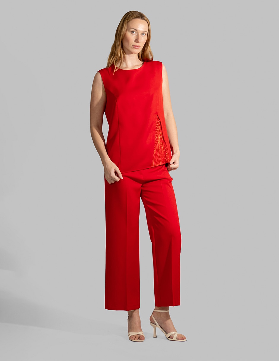 Blusa Bliss by Oh Pomp sin mangas para mujer 4