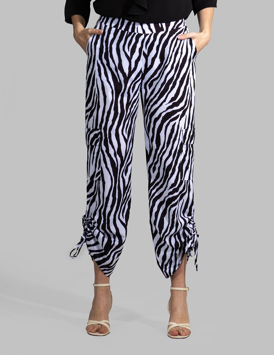Pantalón cargo regular para mujer 1