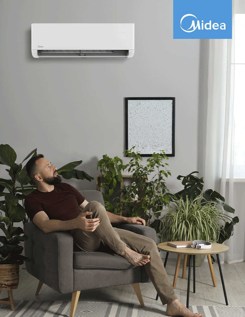 Aire acondicionado mini split inverter frío y calor 12000 BTU MAS12H2EIR 230 V 4