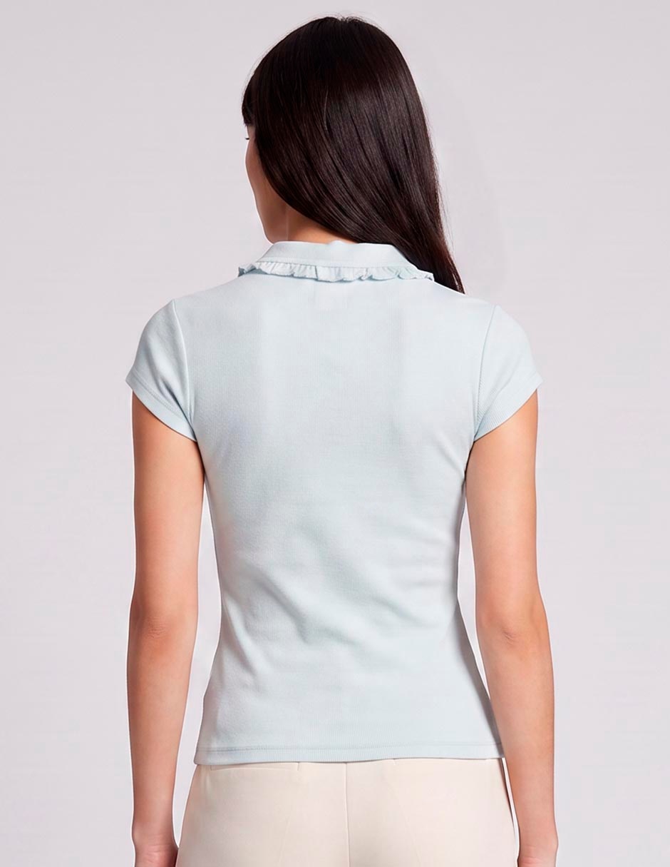 Blusa manga corta para mujer 2