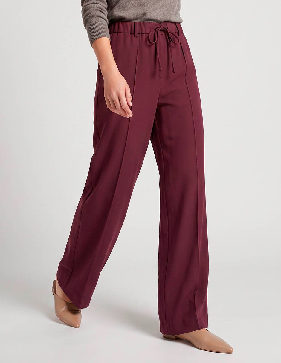 Pantalón de vestir regular para mujer