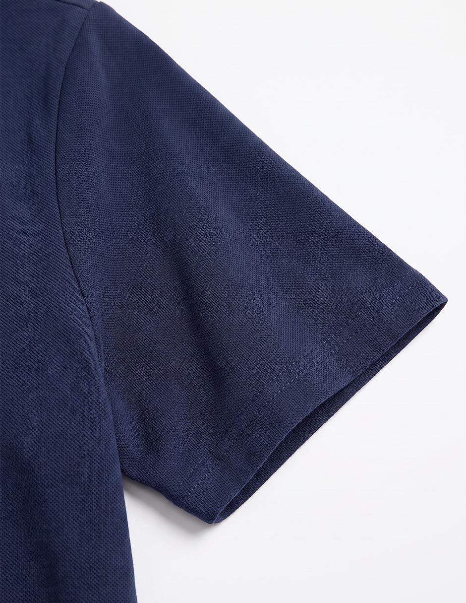 Playera tipo polo para niño 4