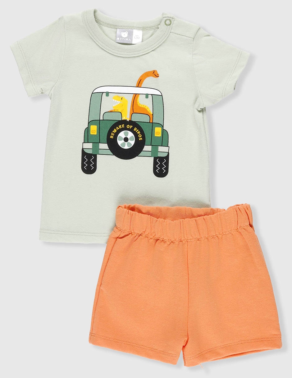 Conjunto casual Optima de algodón para bebé niño