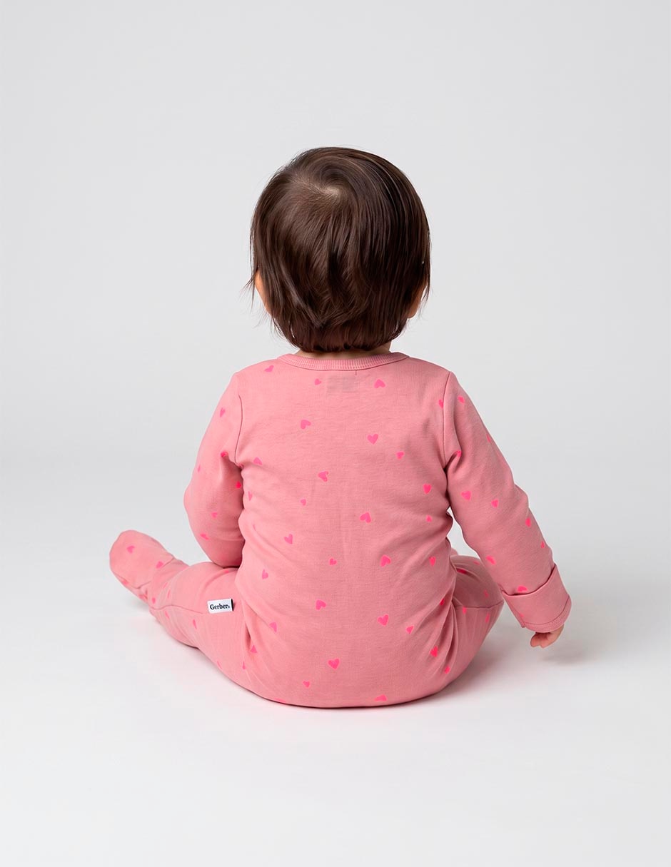 Mameluco de algodón para bebé niña