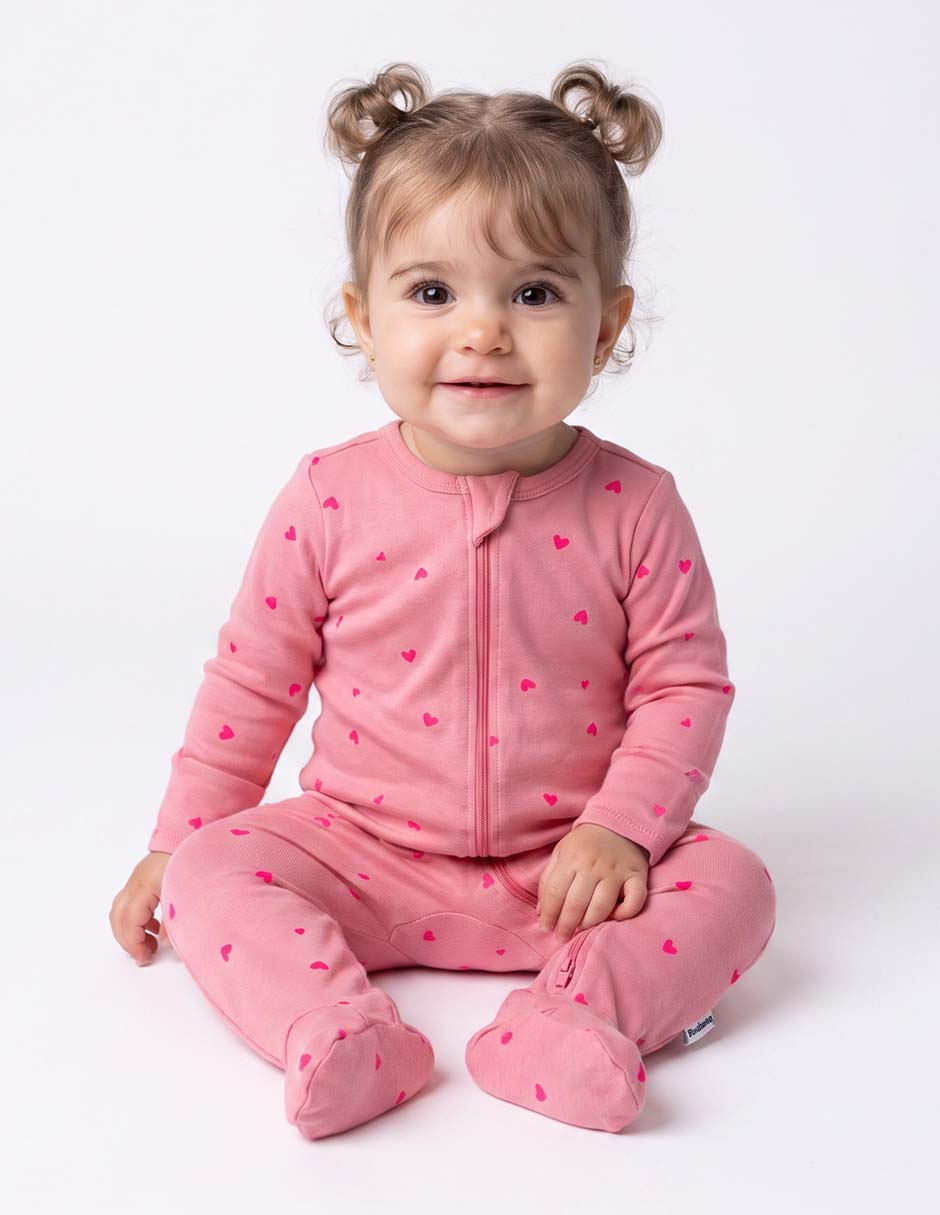 Mameluco de algodón para bebé niña 3