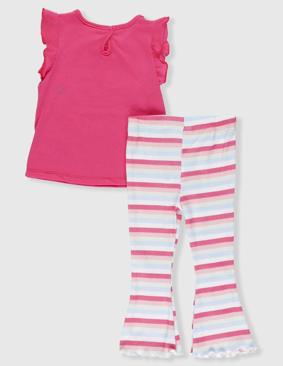 Conjunto casual Optima de algodón para bebé niña