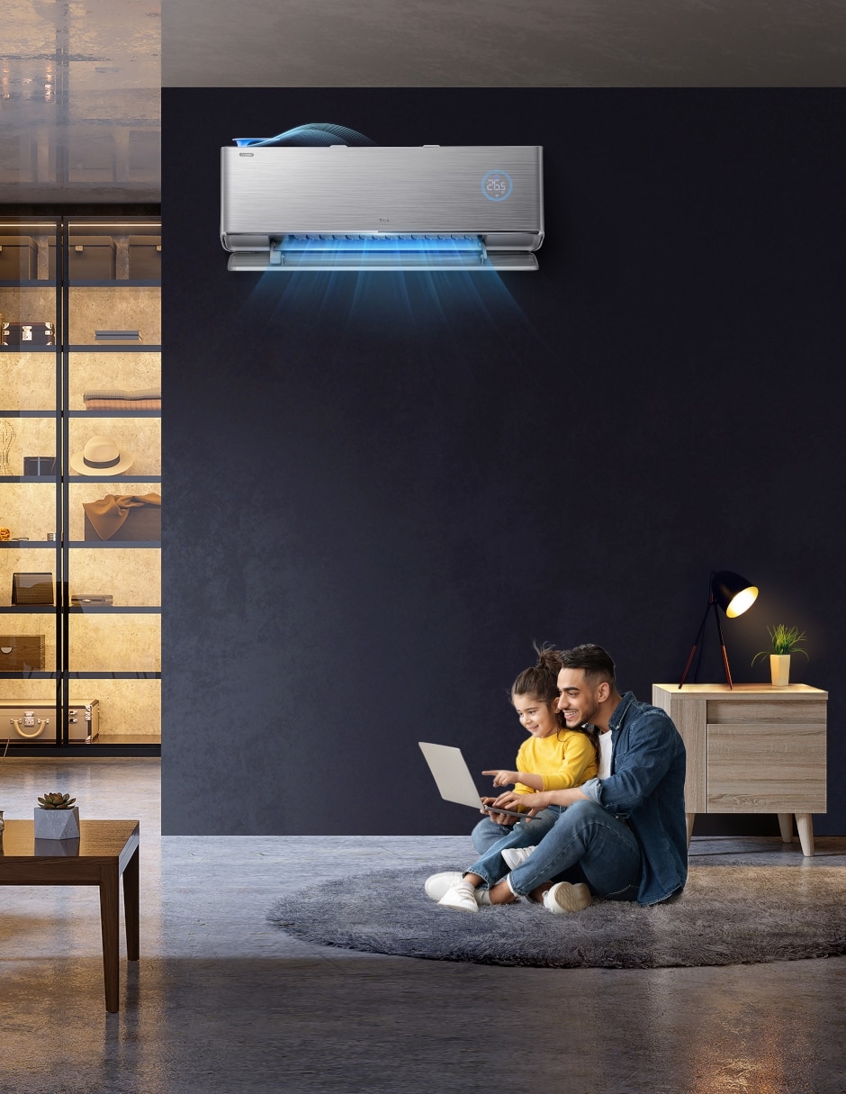 Aire acondicionado mini split TCL Serie FreshIN frío y calor 12000 BTU TAC-12CHSD/FAI 220 V