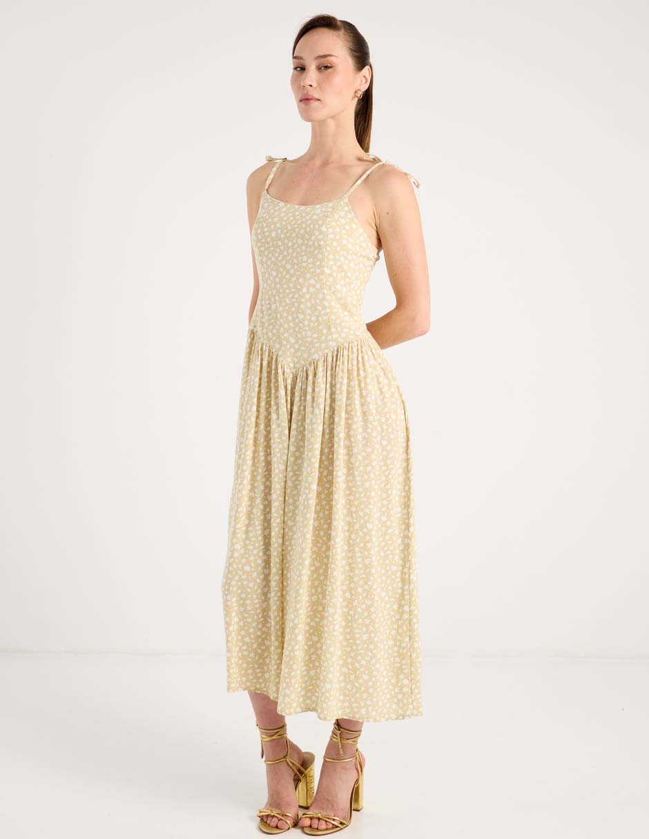 Vestido midi casual Week By Weekend para mujer