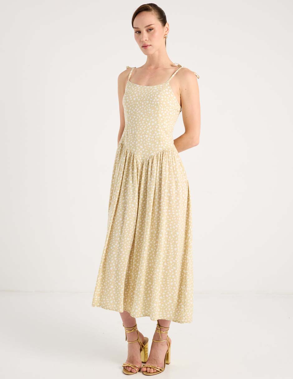 Vestido midi casual Week By Weekend para mujer
