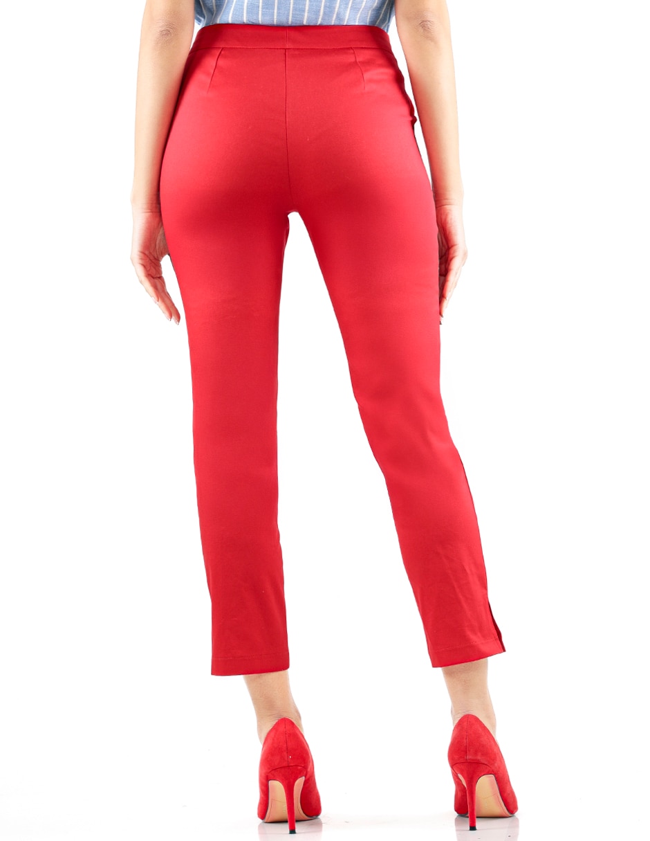 Pantalón chino skinny para mujer 4