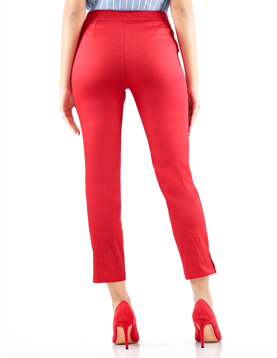 Pantalón chino skinny para mujer 4