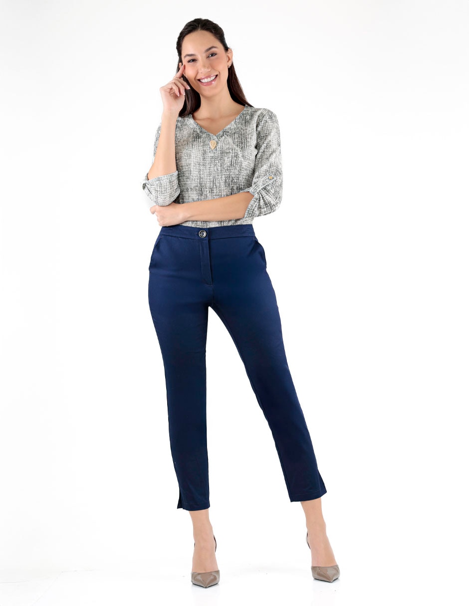 Pantalón chino skinny para mujer 3