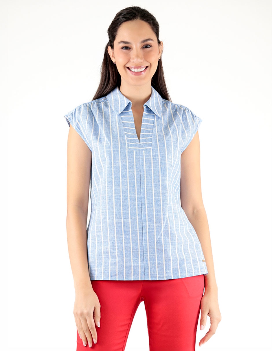 Camisa manga Cap para mujer Camisa manga Cap para mujer