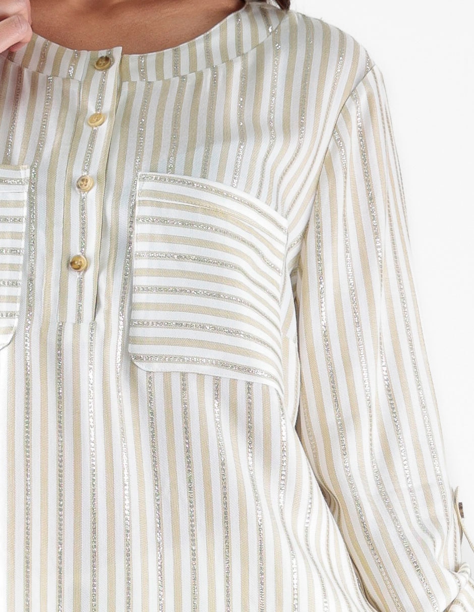 Blusa manga larga para mujer 4