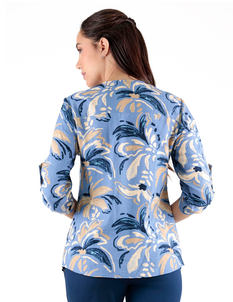 Blusa manga al codo para mujer 2