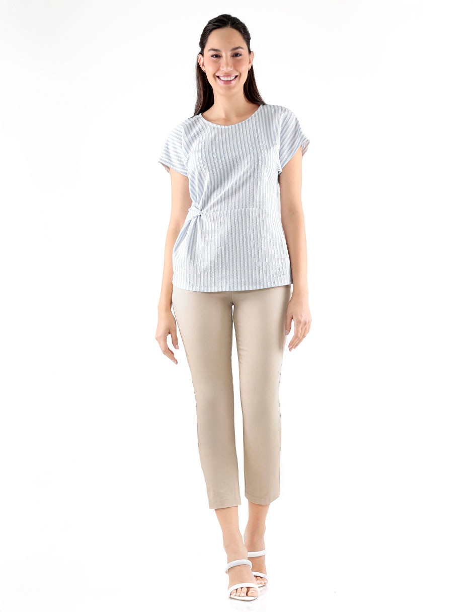 Blusa manga corta para mujer 3