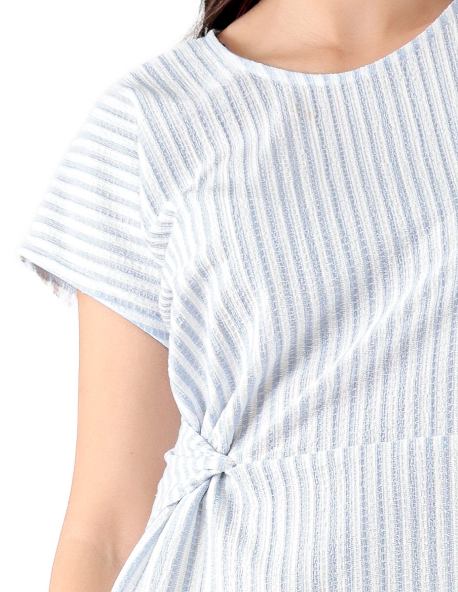 Blusa manga corta para mujer 4