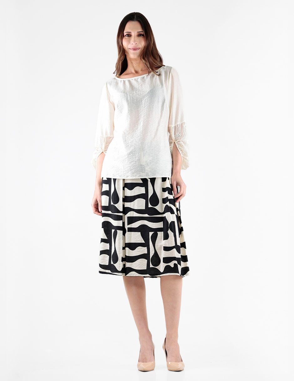 Blusa manga 3/4 para mujer 3