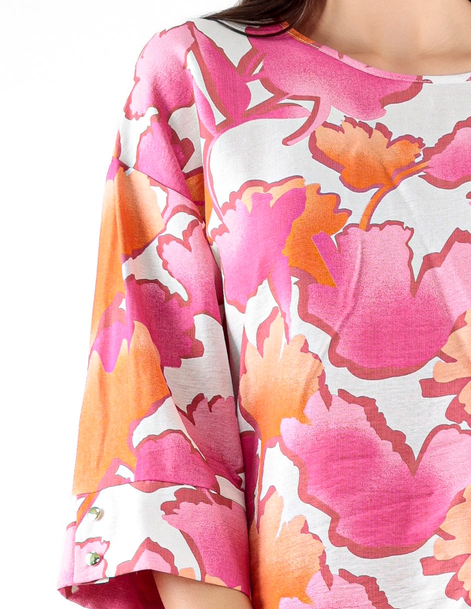 Blusa manga 3/4 para mujer 4