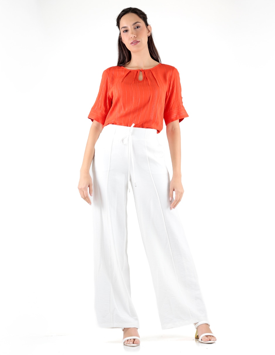 Pantalón regular para mujer 4