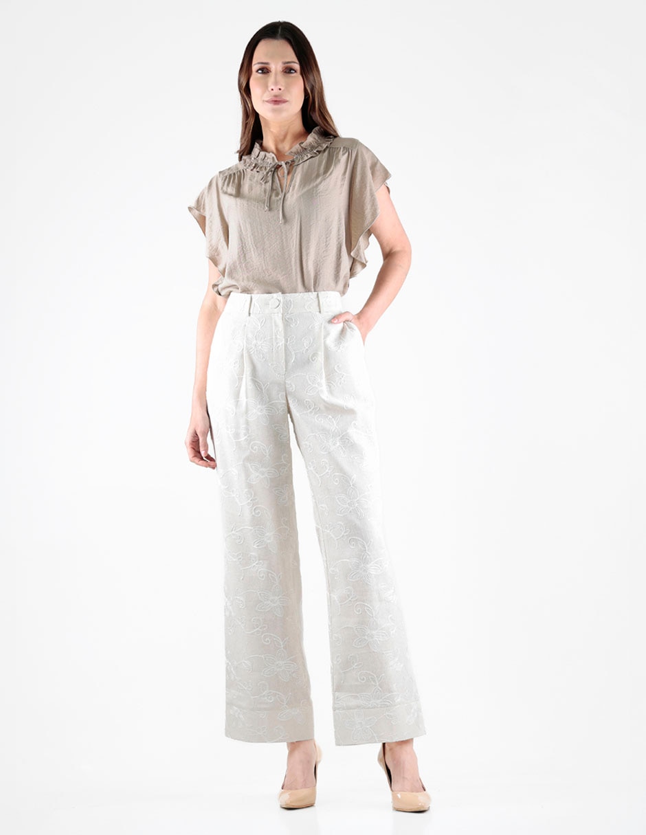 Pantalón recto para mujer 3