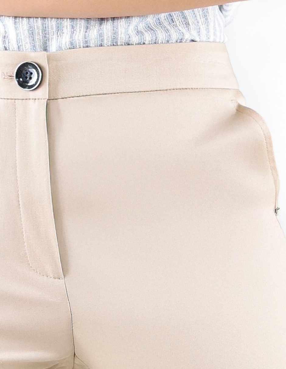 Pantalón chino Pierre Cardin skinny para mujer