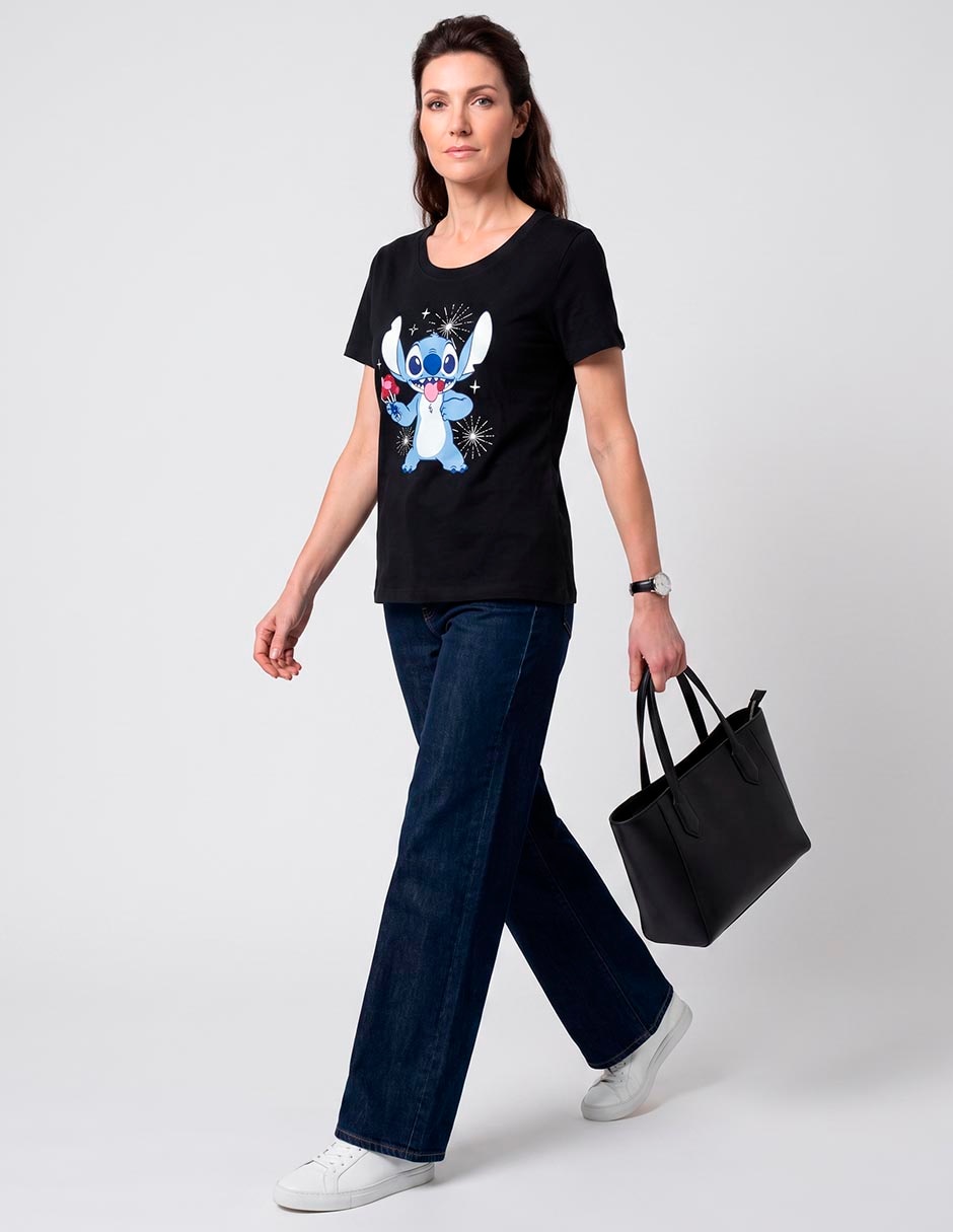 Playera cuello redondo para mujer Playera cuello redondo para mujer