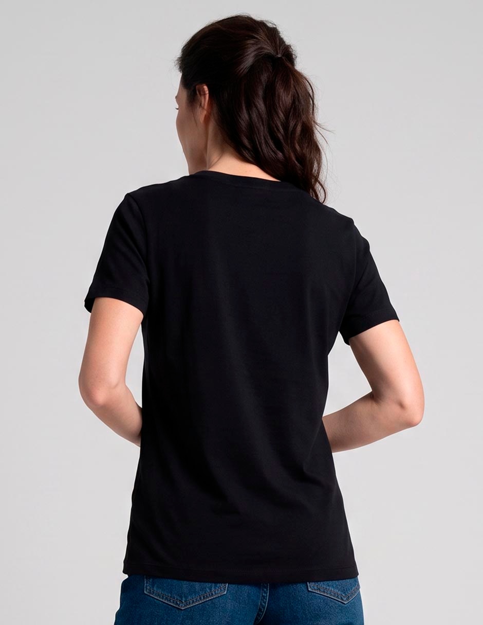 Playera cuello redondo para mujer 2