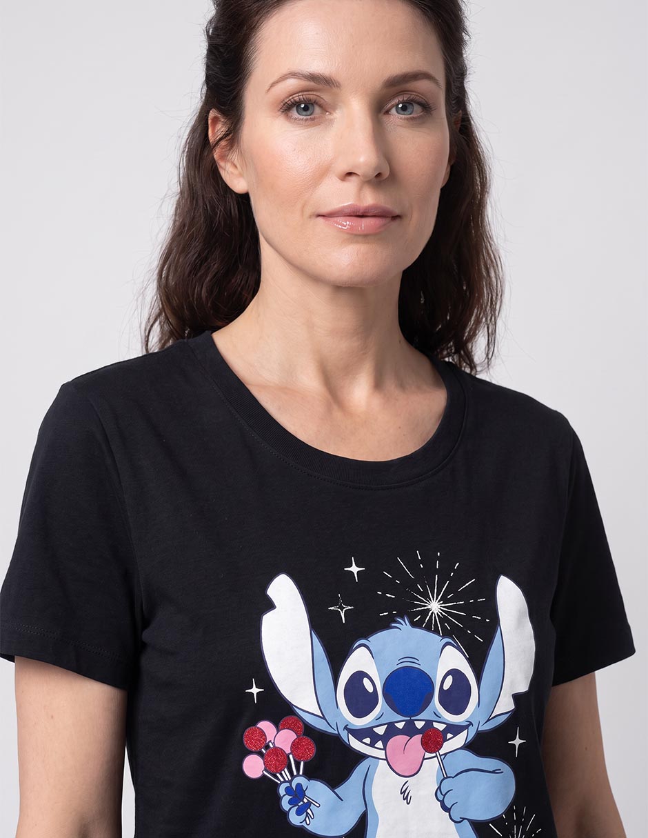 Playera cuello redondo para mujer 3