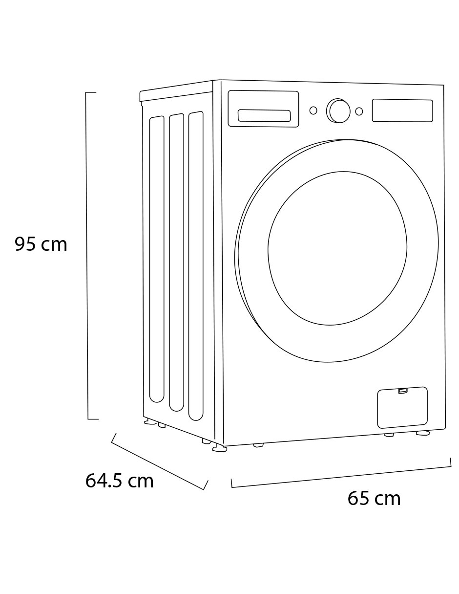Lavadora 16 kg automática carga frontal WM16EWNTS6P 11