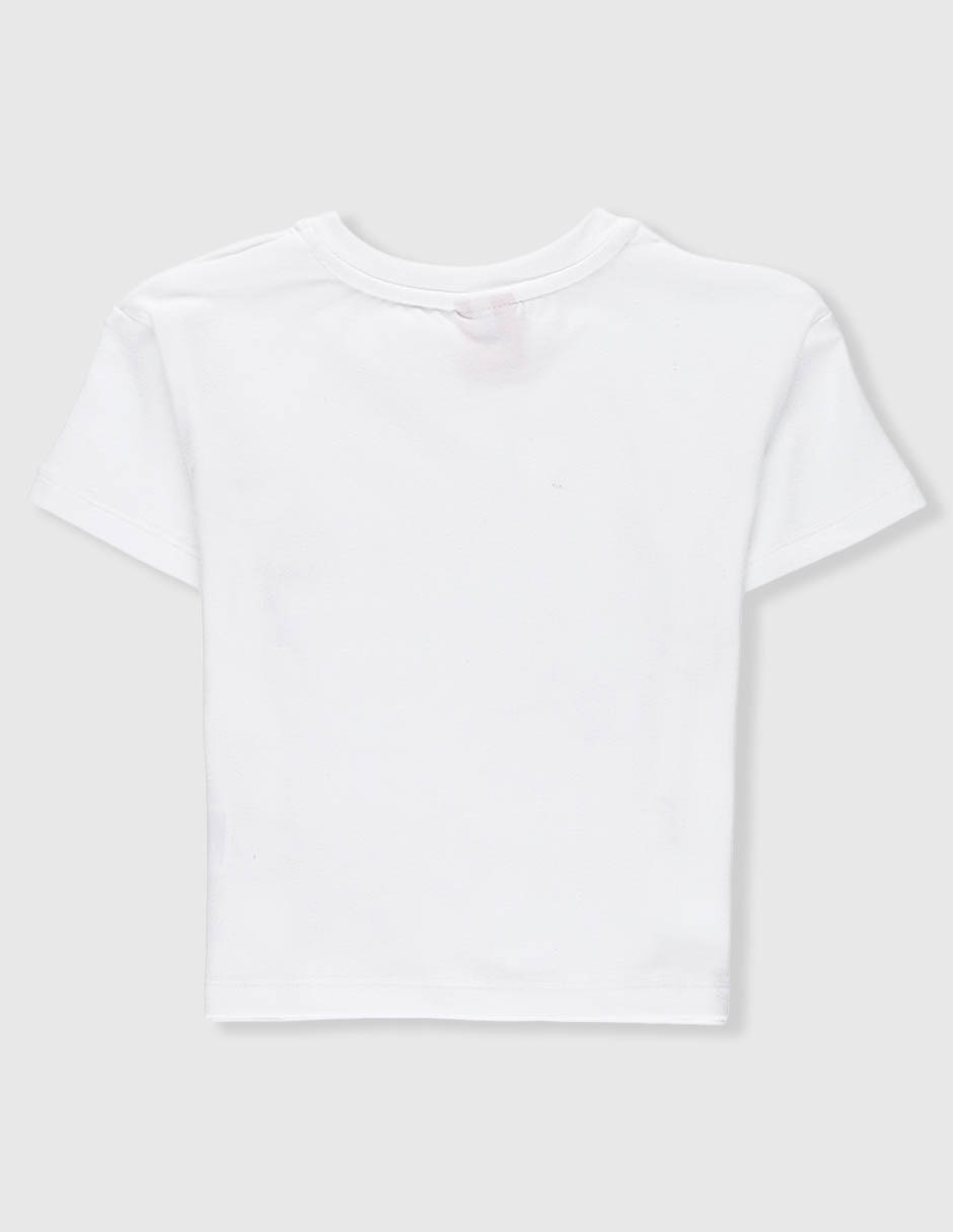 Playera Hello Kitty manga corta para niña 4