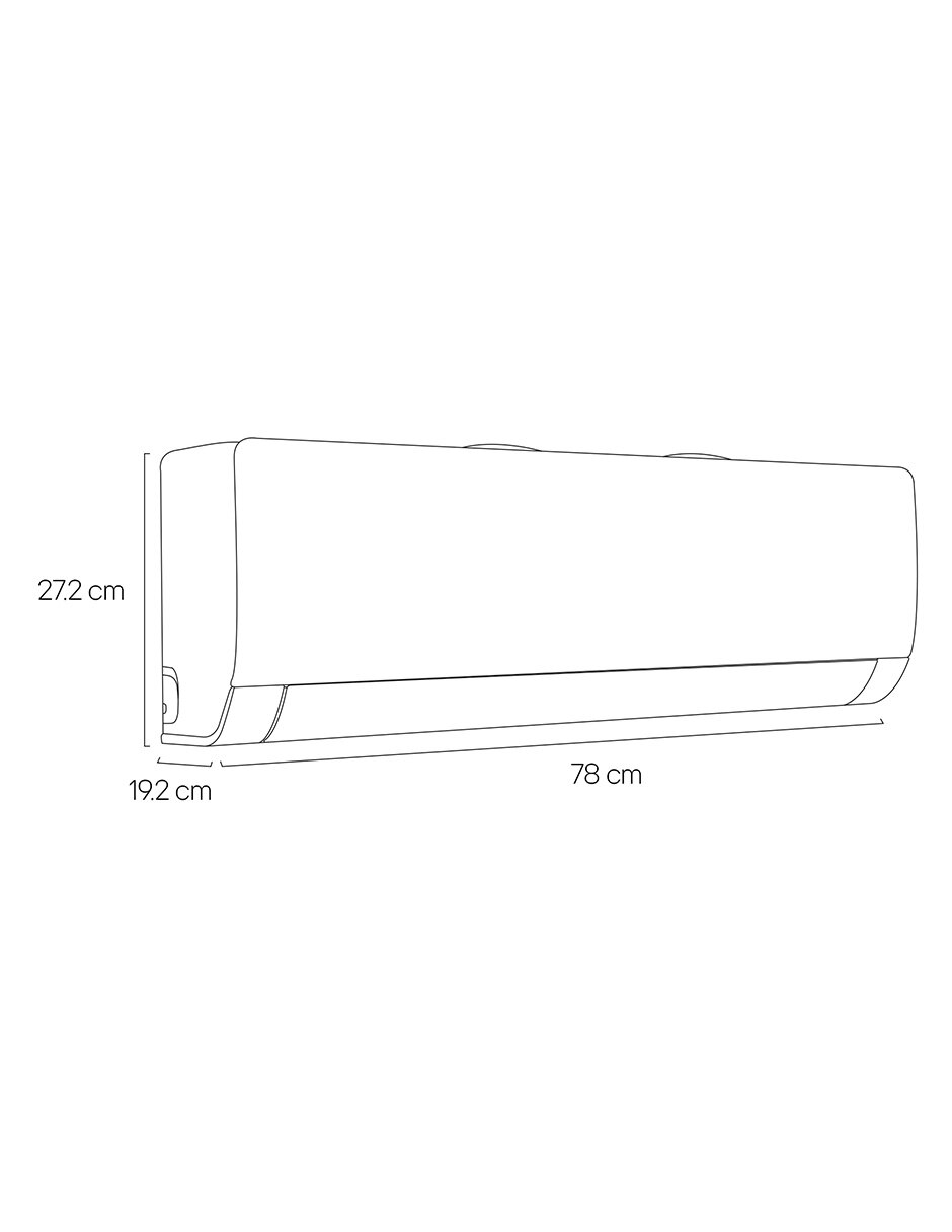 Aire acondicionado mini split frío y calor 12000 Btu Mt122H0 230 V 11