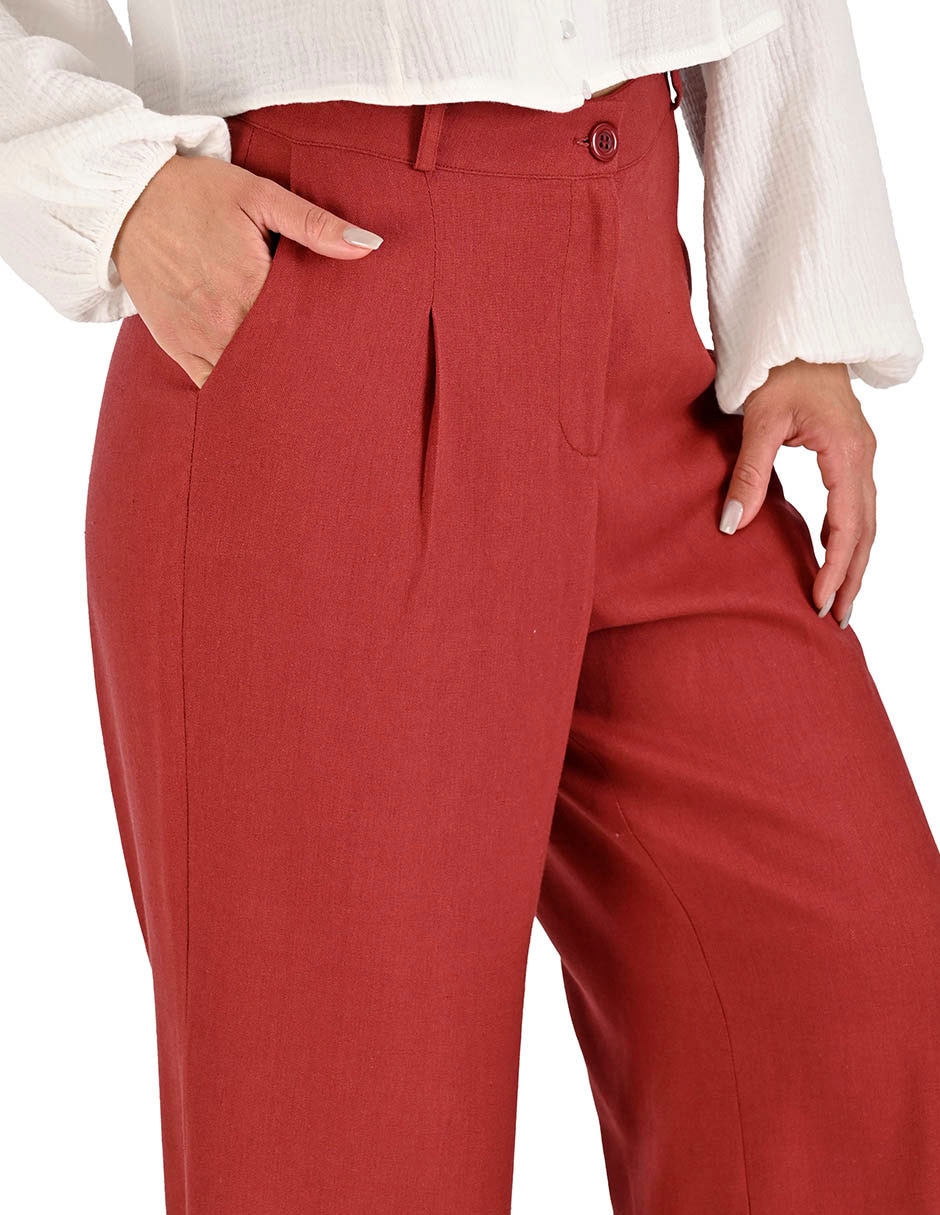 Pantalón Coulotte Week By Weekend amplio para mujer