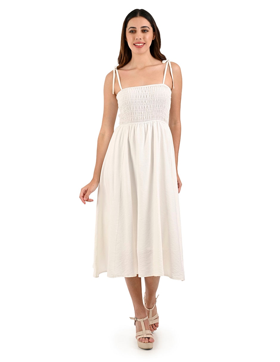Vestido crop casual week by weekend para mujer